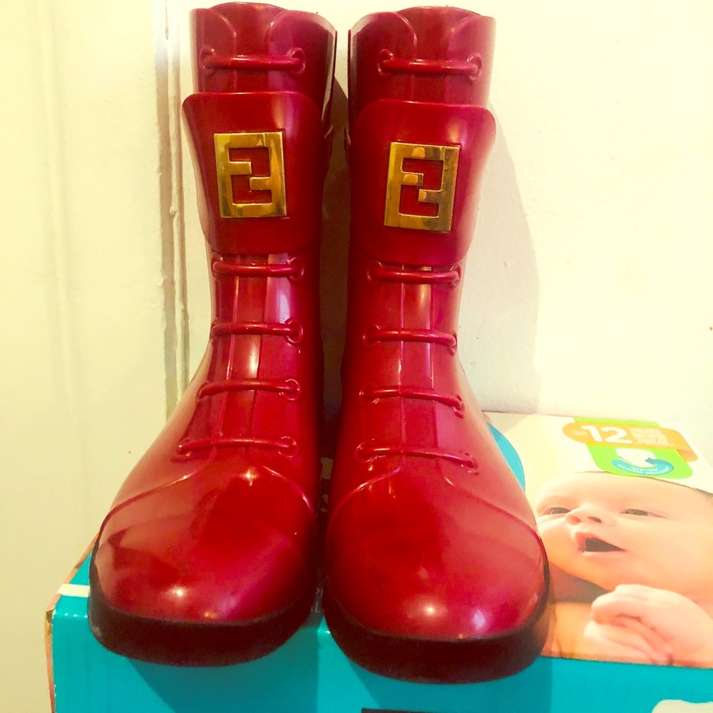 Fendi Rainboots